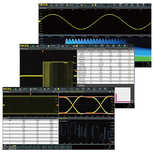 Wa' Docloページ TestEquity: RIGOL DS81304 Digital Oscilloscope, Hi-Res, 4 CH